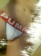 New Pump Jockstrap In Front The Tree