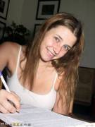 Alternate Reality: A Young Erica Finalizing A Contract For Her First Boy/Girl Scene.