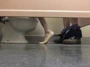 Fucking In Bathroom Stall