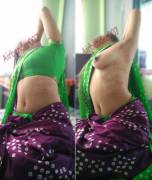 An On/O[F]F Saree Present That I Hope Everyone Will Like ;)