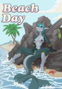 [M&Amp;Amp;Gt;Shark] Beach Day By Lunate