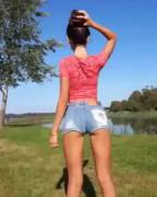 Incredible Sexy Silky Hair In A Bundrop