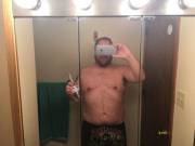 Drinking A Beer And Shaving My Hair