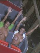 Fun On The Roller Coaster