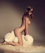 Masked Hottie On A Teddy