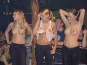 Just Finished Wet T-Shirt Contest