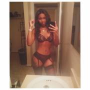 Petite Chocolate In Sexy Lingerie