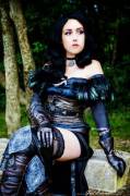 Yennefer Witcher 3 Cosplay And Facial By Gael Lecompte [Oc]