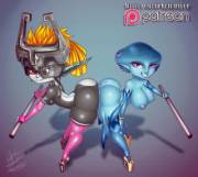 The Legend Of Shortstacks: Twilight Sluts, Feat. Ruto And Midna (Captainjerkpants) ...