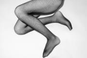 Sexy Legs In Tight Fishnets