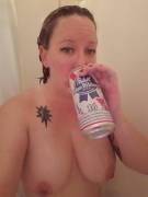 Post Workout Beer, Pbr Before Payday ;)