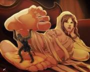 Dark Soles (Gwynevere, Princess Of Sunlight From Dark Souls) [Scamwich]