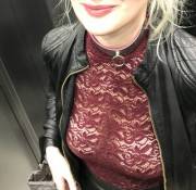 Amateur Slut Lilith In See Through Lace Body