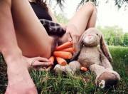 The Easter Bunny Made Her Do It.