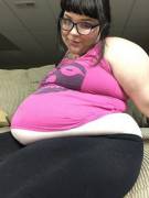 My Belly Is Pouring Out The Sides In This Tank Top!