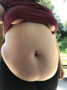 The Weather Is Too Nice Out To Not Show Off My Belly :)