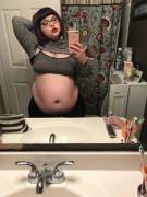 About To Fill This Belly Up With Cheesecake :)