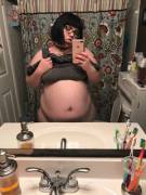 Waiting For My Large Pizza To Get Here.