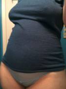 Aftermath Of A Giant Order Of Pasta, A Loaf Of Cheese Bread And A 2L Of Soda O.o