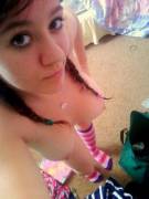 Sending Daddy Selfies While He's At Work