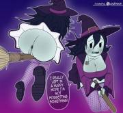 Witch Marceline Upskirt (Cubbychambers)