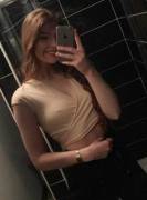 Visible Nipple Piercing