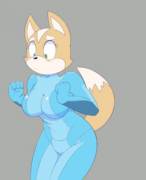 Zero Suit Fox Ass Slap By Acstlu