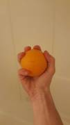 Just Finished My First Shower Orange. My Life Is Changed. Forever.
