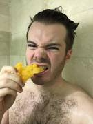 It Felt So Primal Ripping Apart This Orange While Not Caring About The Juice Dripping ...