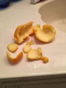 Just Experienced My First Shower Orange