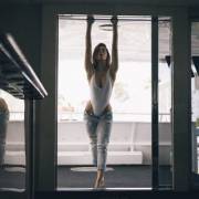 Jeans Coming Off While Wearing A One Piece