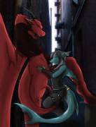 [Mm] Alleyway Blowjob