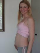 Slightly Pregnant Blonde