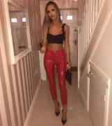 Red, Tight And Shiny