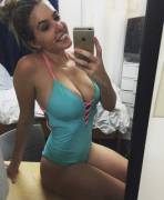 One-Piece With Cleavage