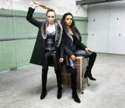 Caity Lotz &Amp;Amp;Amp; Maisie Sellers