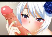 Yukino Licking Your Cock