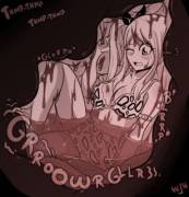 Lucy In A Belly [?/F][Micro/Macro][Unwilling][Digestion] By Youkaichan