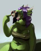 &Amp;Quot;One Good Shove&Amp;Quot; [Furry][Oral][Soft][Same Size][F/F]