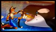 [M/F][Furry] Behind The Scenes At Seaworld- By Theothefox