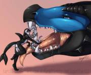 &Amp;Quot;Taking A Dip&Amp;Quot; [Furry][Oral][Soft][Sequence][Size Difference][Willing][F/Mf]