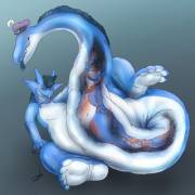 [Tailvore][M:dragon/M:?][Rubber][Transformation][Assimilation] Tail Slidin' Away, ...