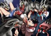 Wolves And Pokemon [Hard Vore, Fem Prey]