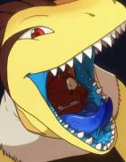 &Amp;Quot;Oooone Moooore Biiite&Amp;Quot; [Furry][Oral][Soft][M/M]