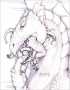 &Amp;Quot;Slickened Skin Scalie Slipping In&Amp;Quot; [Furry][Oral][Soft][Scalie]