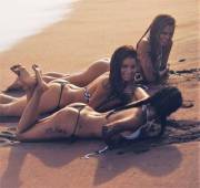 Irina Dreyt And Friends On The Beach