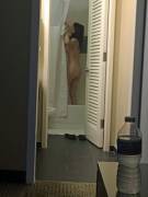 The Shower Can Be A Lonely Place For And Unsatisfied Wife.