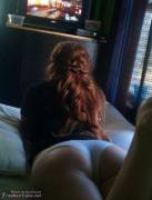 Redhead Playing Video Games!