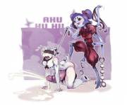 I Drew Muffet And Asriel Having Some Fun.