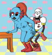 Thick Undyne Buttjob